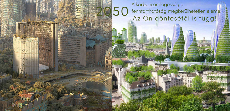 Karbonsemleges világ és klímaváltozás 2050-ben